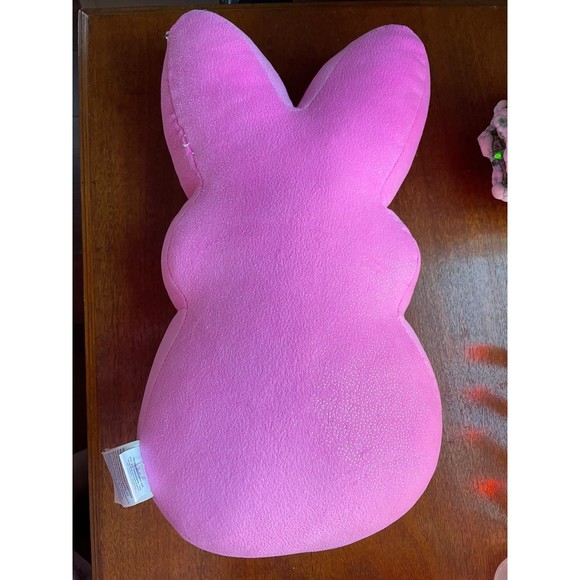 Build a Bear Pink Peep Bunny Rabbit Shimmery Plush 16” - Picture 2 of 7